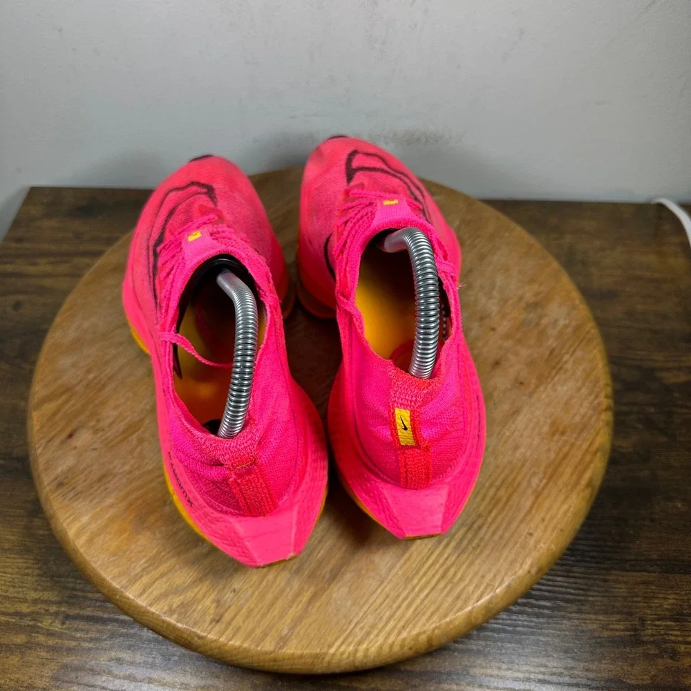 Nike Alphafly Next% 2 Women's Pink Yellow Running Shoes DN3559-600 Size 8.5